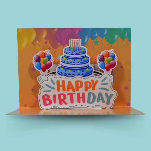 Happy Birth Day POP Greeting Card Greeting Card