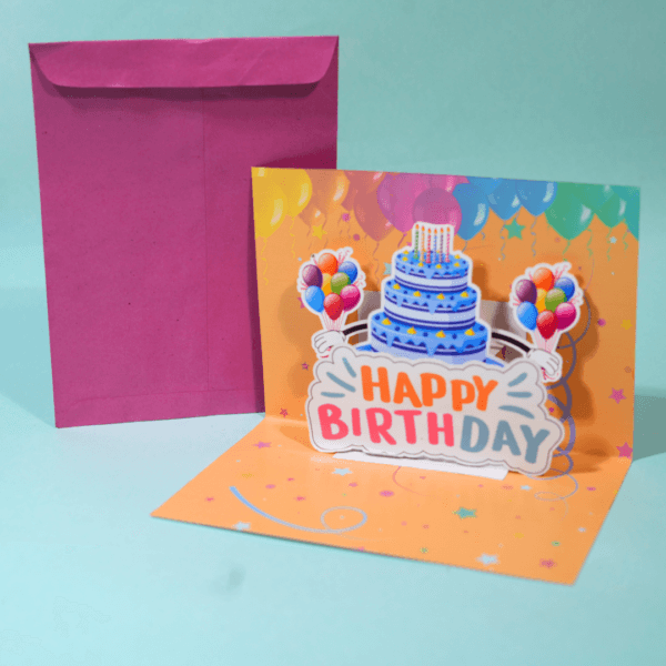 Happy Birth Day POP Greeting Card Greeting Card - Image 2