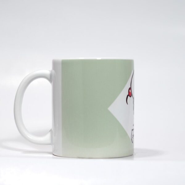 Ceramic Coffee Mug with Doodle Print : I LOVE ICE CREAM - Image 3