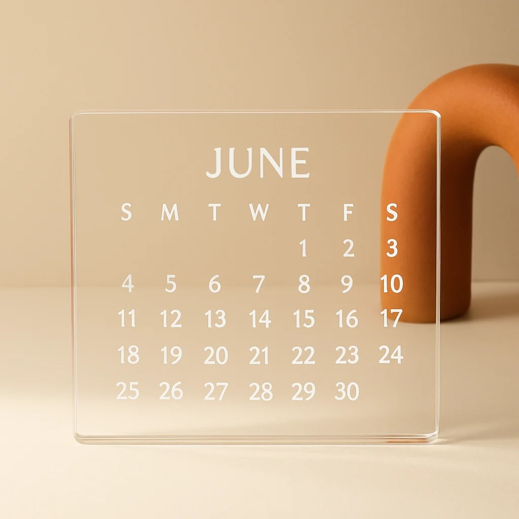 Personalized Acrylic Wall Planner